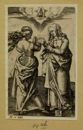 Die heilige Anna und Maria mit dem Kinde, stehend (Die Heilige Anna Selbdritt)