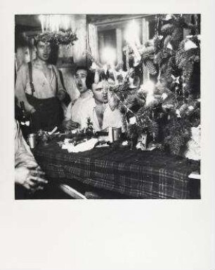 Weihnachten im Bunker, Russland, Mitte, 1943