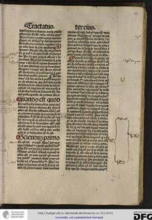 Quando est quod. Premissis sex primis presentis autor determinat der quattuor ulrimis, et primo de presento...