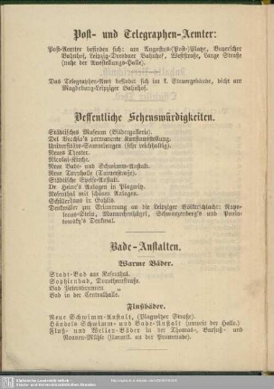 Oeffentliche Sehenswürdigkeiten