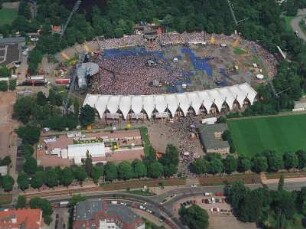 Erfurt, Steigerwaldstadion. Konzert Bon Jovie am 13. Juni 1996