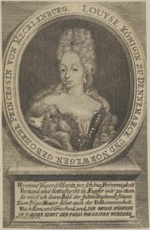 Bildnis von Louyse, Königin von Dänemark
