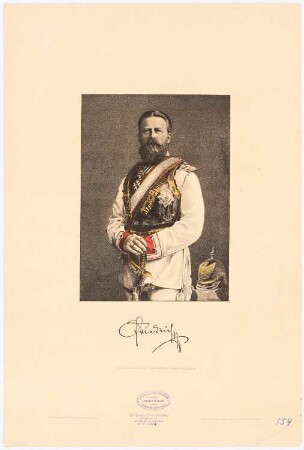 Portrait Friedrich III., Deutscher Kaiser und König von Preußen: Portrait Friedrich III.