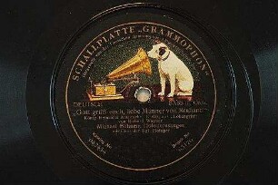 "Gott grüß' euch, liebe Männer von Brabant!" : König Heinrichs Ansprache. I. Akt; aus "Lohengrin" / (von Richard Wagner)