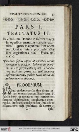 Tractatus secundus