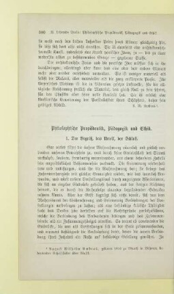 Philosophie Propädeutik, Pädagogik und Ethik