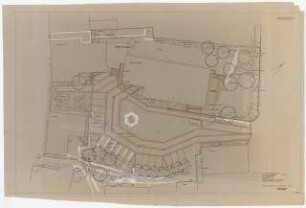 Evangelische Kirche, Borgholzhausen Außenanlage: Lageplan/Pflanzplan Bauteil I