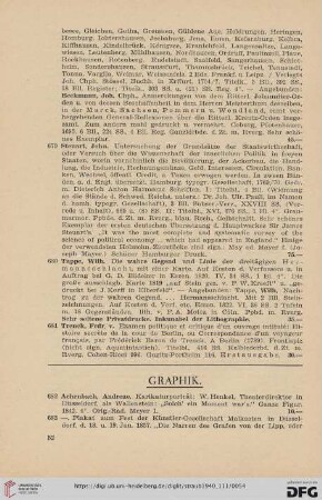 Graphik (Nr. 682-765)