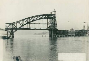 Rheinbrücke bei Remagen, Deutschland, 1917
