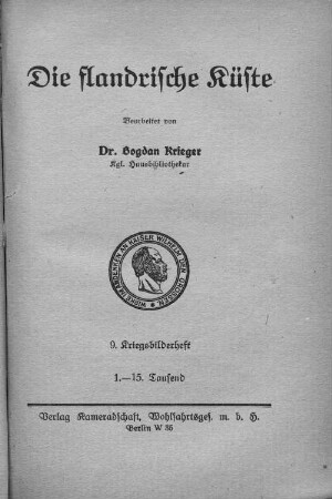 Die flandrische Küste