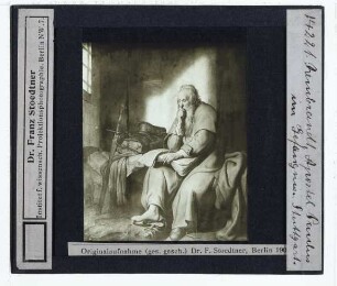 Rembrandt, Paulus im Gefängnis (Stuttgart SG 746)