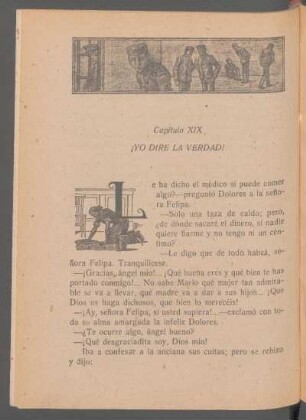 Capítulo XIX - ¡Yo diré la verdad!