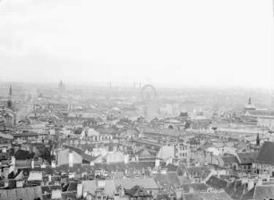 Wien: Stadtfernsicht vom Stephansdom [Richtung Nordosten]