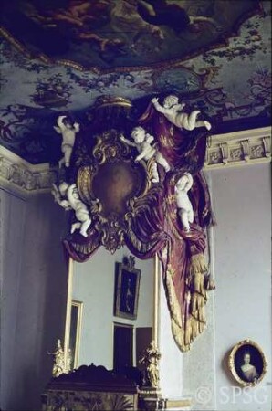 Berlin, Schloss Charlottenburg, Altes Schloss, Ostflügel, Schlafzimmer, R. 133.
