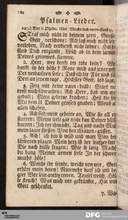Psalmen-Lieder.