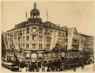 Wohnhaus der Eltern, Berlin-Moabit Umbau (später Karstadt): Ansicht
