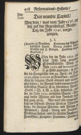 Das neundte Capitel