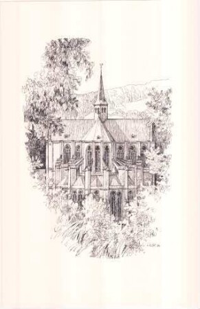 Der Altenberger Dom - 5 Zeichnungen von Günter Lilge, Wermelskirchen