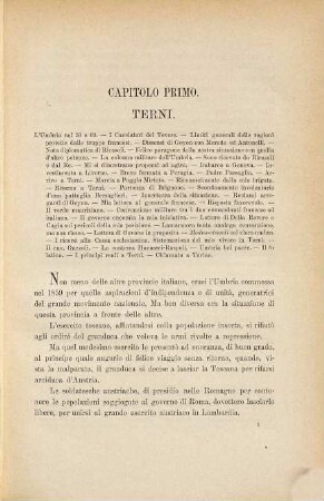 Umbria ed Aspromonte : Ricordi diplomatici
