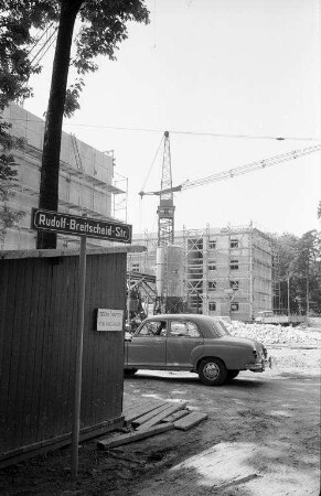 Bau des neuen Stadtteils im Südwesten "Oberreut".