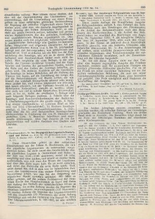 330-332 [Rezension] Freiburger Diözesan-Archiv. N. F., 28. u. 29. Bd
