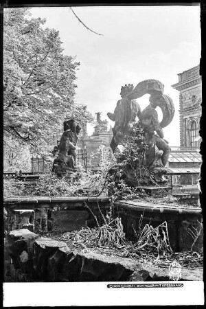 Dresden, Zwinger mit Opernhaus