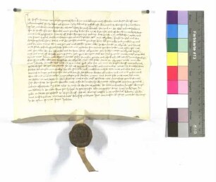 Henslin Türner von Großgartach, Gefängnis; Siegel: Beringer von Adelsheim.