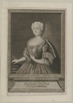 Bildnis der Königin Elisabeth Christina in Preußen