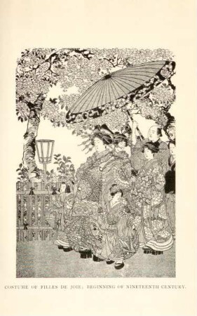 Costume of filles de Joie; Beginning of nineteenth century