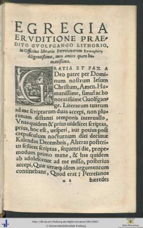 Epistola Nuncupatoria.