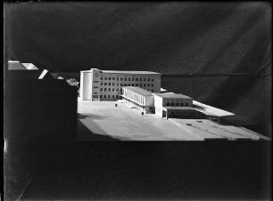 Bruchsal, Modell des neuen Bahnhofs