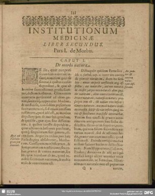 Liber Secundus [De pathologia]