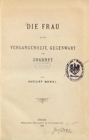 Die Frau in der Vergangenheit, Gegenwart und Zukunft