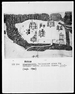 Für Landgraf Moritz gezeichneter Plan