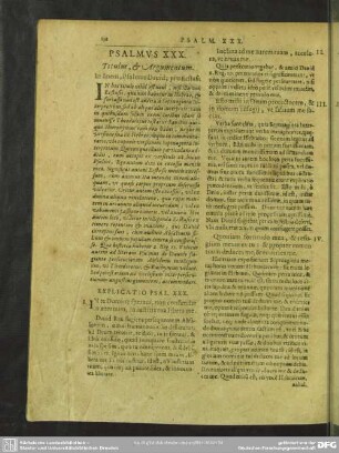 Psalmus XXX
