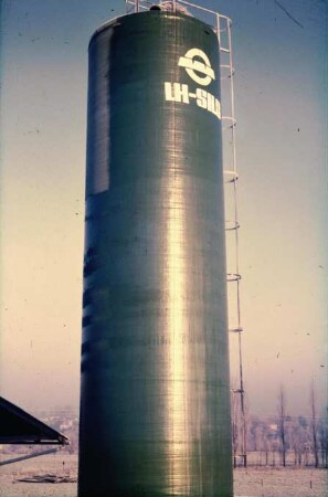 Fotografie: Lagertechnik, Silo, Hochsilo, Hochbehälter gasdicht
