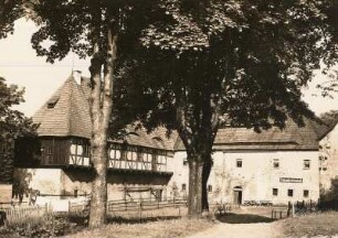 Neuhausen, Schloß Purschenstein : Schloß Purschenstein, Altes Vorwerk, heute Gaststätte "Kleines Vorwerk"