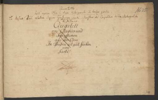Fra i due litiganti il terzo gode. Auszüge. Arr; V (4), cemb