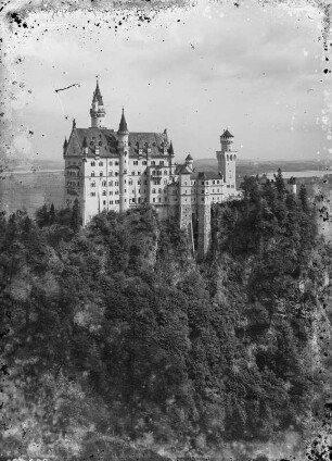 Schloss Neuschwanstein : Blick zum Schloss Neuschwanstein