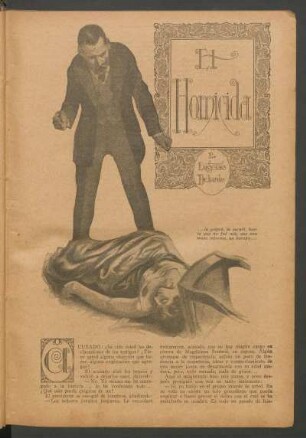 El homicida : Ilustró Gelabert [o Lambert]