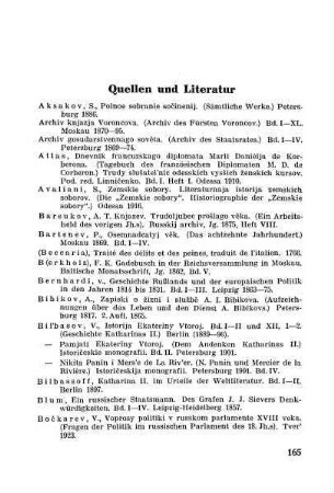 Quellen- und Literaturverzeichnis
