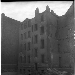 Negativ: Ruine, Gotenstraße 66, 1951