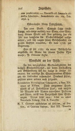 Neustadt an der Aisch.