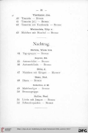 Nachtrag (Nr. 44-52)