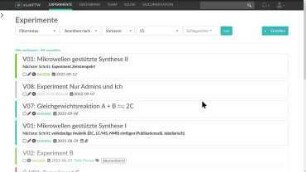 eLabFTW: Experimente Abschließen und Teilen - Revisionen und Timestamp