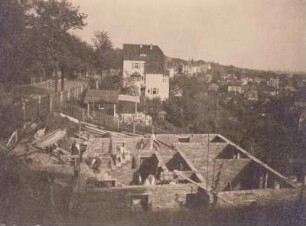 Maurer beim Hausbau