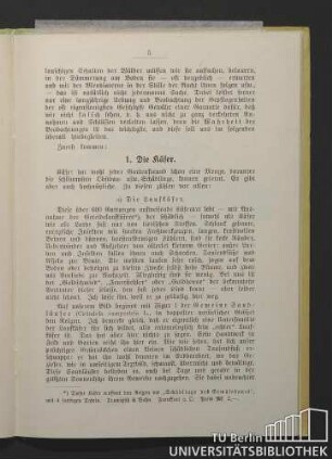 1. Die Käfer.