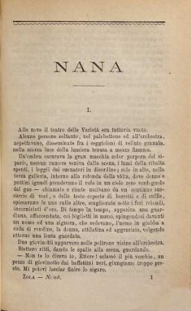 Nana : Romanzo