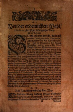 Beheimische Landordnung ...