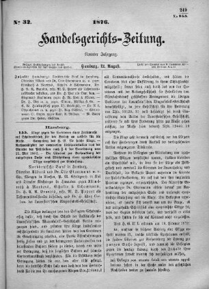 No. 32. 12. August 1876